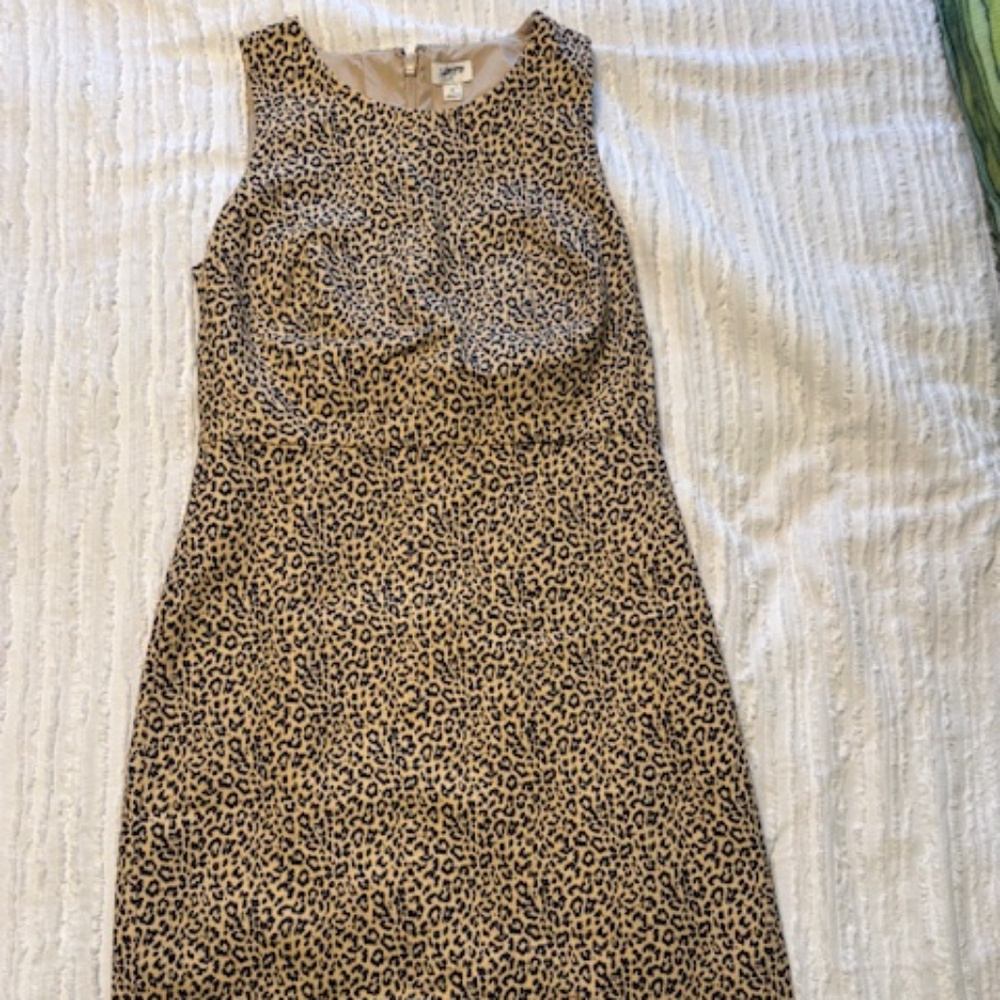 J. Crew Leopard Dress